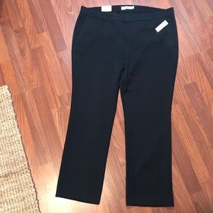NWT 18 Plus Size, Regular Length, Black Trouser Pants - Old Navy